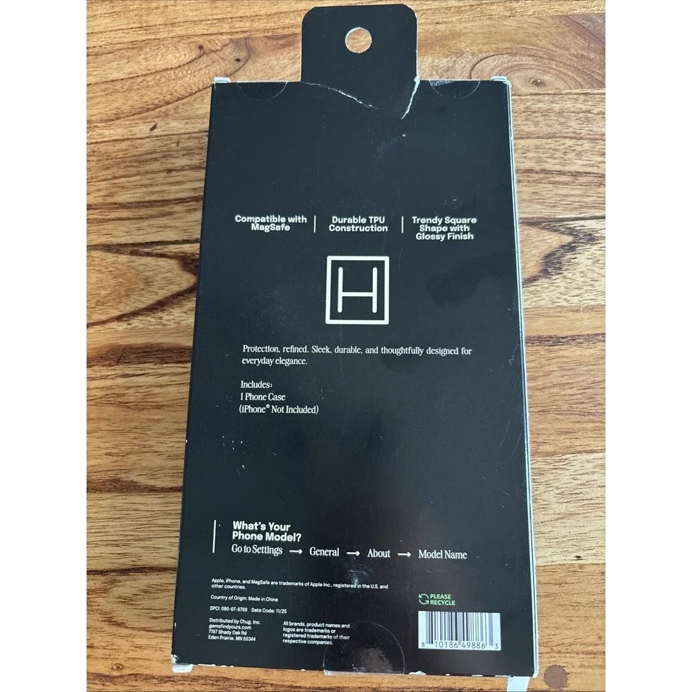Hello Lux Red Bandana Square iPhone Case - 16 Plus